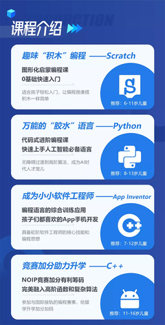 开学聚“惠” 报名返“现” 0元抢小码王精品编程面授课，开启人工智能与软件开发新篇章
