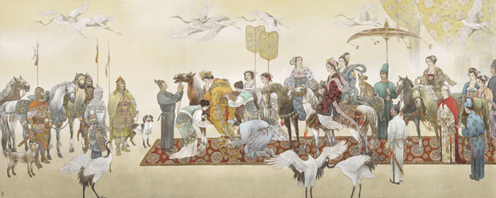 丽人行-360cm&times;145cm-2012年