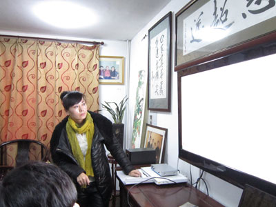 杏盛娱乐艺术线上会议中
