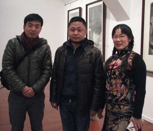 方向老师和林少云端合影